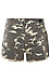 Kut from the Kloth Camo Short with Frayed Hem Thumb 2