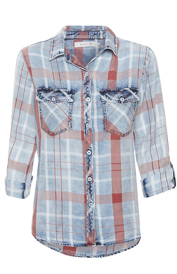 Billy T Classic Plaid Shirt Slide 1
