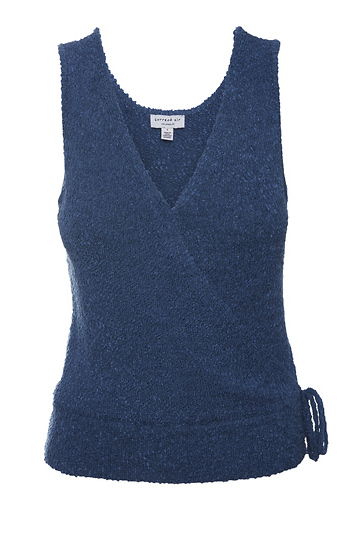 Knit Wrap Top Slide 1