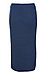 Side Slit Knit Midi Skirt Thumb 2