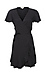 Flounce Sleeve Wrap Dress Thumb 1