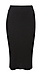 Ribbed Knit Pencil Skirt Thumb 1