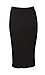 Ribbed Knit Pencil Skirt Thumb 2