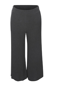 Ribbed Knit Culottes Slide 1