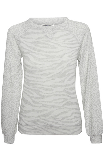 Liverpool Crew Neck Leopard Pullover Slide 1
