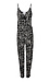 Veronica M Surplice Printed Jumpsuit Thumb 1
