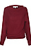 Katie Zipped Boat Neck Long Sleeve Top Thumb 1
