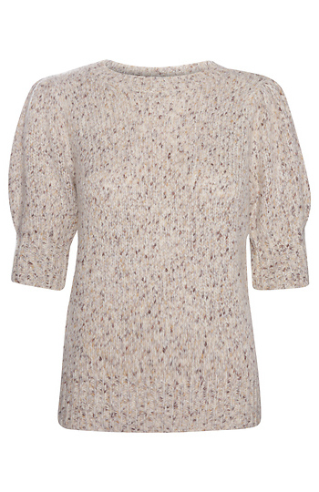 Puff Sleeve Sweater Slide 1