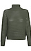 Turtleneck Open Knit Pullover Thumb 1