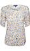 Democracy Ruched Sleeve Printed Tee Thumb 1