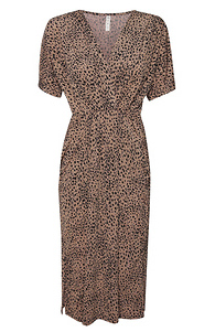 Short Sleeve Midi Dress Slide 1