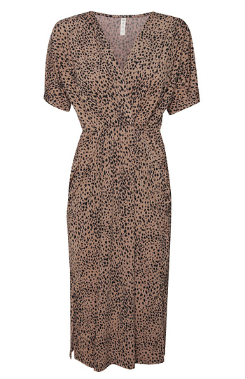 Short Sleeve Midi Dress Slide 1