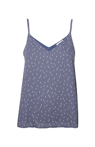 Sleeveless Abstract Print Cami Top Slide 1