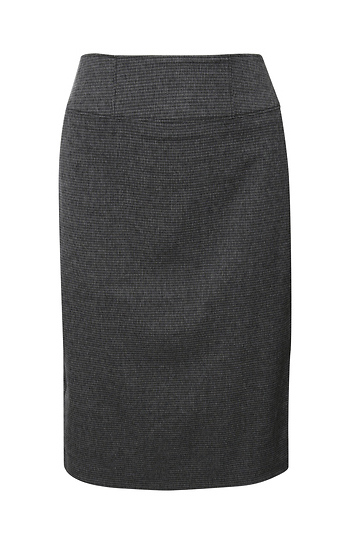 Micro Plaid Pencil Skirt Slide 1