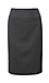 Micro Plaid Pencil Skirt Thumb 1