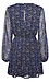 Printed Long Sleeve Mini Dress Thumb 2