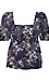 Square Neck Printed Top Thumb 1