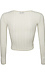 Shirred Front Long Sleeve Top Thumb 2