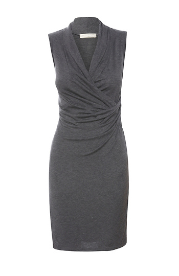 Surplice Fitted Mini Dress Slide 1