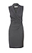Surplice Fitted Mini Dress Thumb 1