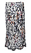 Lace Trim Printed Midi Skirt Thumb 2