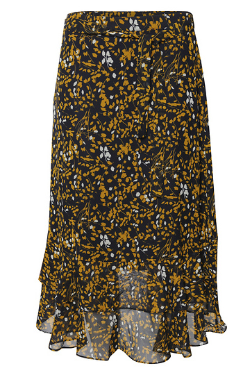 High Low Wrap Skirt Slide 1
