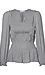 Long Sleeve Smocked Waist Top Thumb 1