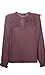 Split Neck Ruffled Tier Top Thumb 1