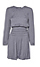 Long Sleeve Smocked Waist Dress Thumb 1