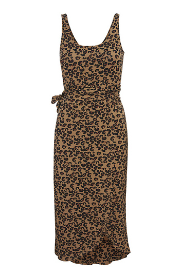 Scoop Neck Midi Dress Slide 1