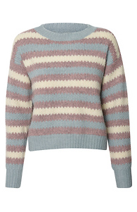 Striped Pullover Sweater Slide 1