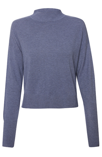 Mock Neck Pullover Slide 1