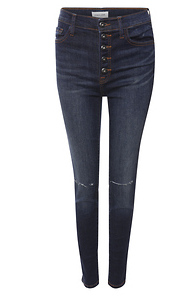 Sneak Peek High Rise Skinny Jean Slide 1