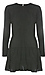 Ruched Tier Tunic Dress Thumb 1