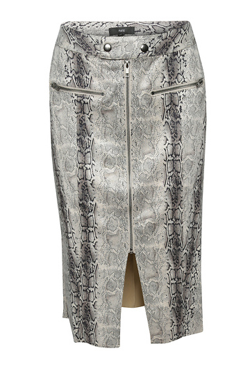 Snake Print Skirt Slide 1