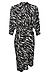 Long Sleeve Printed Midi Dress Thumb 1
