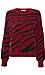 Skies are Blue Soft Touch Zebra Sweater Thumb 1