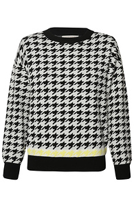 Skies are Blue Houndstooth Pullover Slide 1