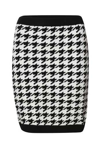 Skies are Blue Houndstooth Mini Skirt Slide 1