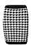 Skies are Blue Houndstooth Mini Skirt Thumb 1