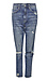 Flying Monkey Distressed Stretch Mom Jeans Thumb 1