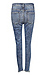 High Rise Uneven Fray Hem Crop Denim Thumb 2