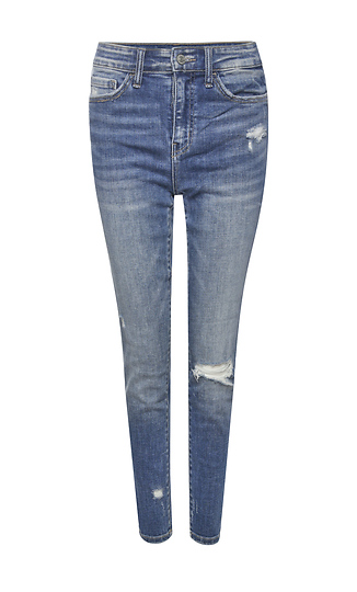 High Rise Vintage Crop Denim Slide 1