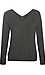Ribbed V-Front Brushed Top Thumb 1