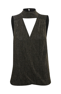 Veronica M Lurex High Neck Tank Slide 1