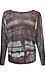 Democracy Long Sleeve Double Layer Front Hem Sweater Thumb 2