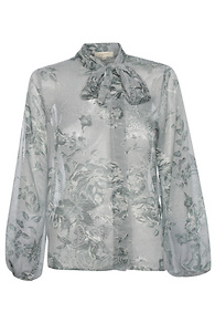 Neck Tie Blouse Slide 1