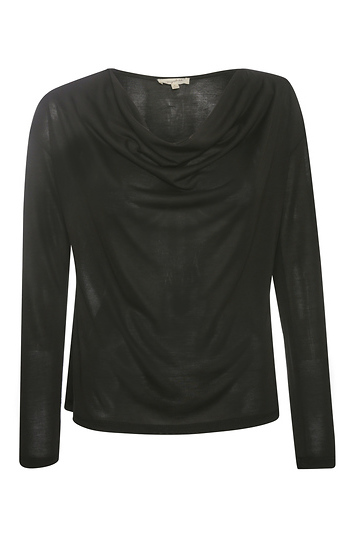 Cowl Neck Long Sleeve Slide 1