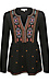 Mystree Split Neck Embroidered Top Thumb 1