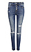 Mid Rise Distressed Denim Thumb 1